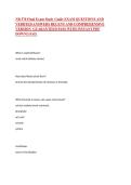NR 570 Final Exam Study Guide&comma; Chamberlain University&comma; Comprehensive Final Exam Questions and Verified Answers 
