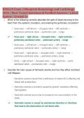 NUR 529 Exam 2 Hematology & Cardiology Complete Blueprint Bundle 2026 &vert; Most Tested Questions & Verified Answers &vert; High-Yield Study Guide &vert; Latest Update &vert; Graded A&plus; &vert; 100&percnt; Pass Guarantee
