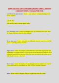 MARYLAND STATE LAW EXAM QUESTIONS AND CORRECT ANSWERS &NewLine;&vert;2026&sol;2027 UPDATED &vert;GUARANTEED PASS&period; 
