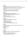 NURS 231 PATHOPHYSIOLOGY EXAM MODULE 8 &vert; QUESTIONS AND ANSWERS &vert; 2026 UPDATE &vert; VERIFIED 100&percnt; CORRECT&period;
