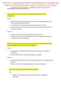 BUSI 240 &ndash; Organizational Behavior and Management &vert; Complete Test&NewLine;Babk by by Robert Konopaske&comma; John M&period; Ivancevich &vert; All Chapters&NewLine;Questions & Answers&lowbar; Updated Summer 2026&sol;27&period;