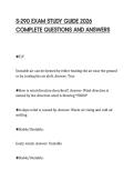 S-290 EXAM STUDY GUIDE 2026&NewLine;COMPLETE QUESTIONS AND ANSWERS&NewLine;