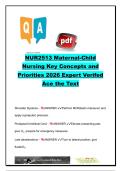 NUR 2513 EXAM COMPLETE PACKAGE DEAL