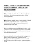 SAFE RTE 5&period;0 PRACTICE 2026 EXAM REVIEW&NewLine;STUDY GUIDE BUNDLED QUESTIONS AND&NewLine;ANSWERS PREMIUM&NewLine;