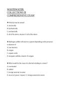 WASTEWATER COLLECTIONS III COMPREHENSIVE EXAM REVIEW GUIDE &vert; Practice Questions & Solutions &vert; Wastewater Operator Certification Study Resource
