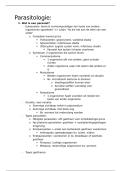 Parasitologie Samenvatting &vert; Microbiologie &vert; KU Leuven &vert; 2025&sol;26