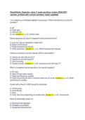 WasteWater Operator class C exam practice review 2026&sol;2027 &NewLine;version verified with correct answers newly updated 