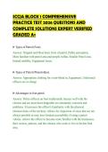 SCCJA BLOCK 1 COMPREHENSIVE&NewLine;PRACTICE TEST 2026 QUESTIONS AND&NewLine;COMPLETE SOLUTIONS EXPERT VERIFIED&NewLine;GRADED A&plus;&NewLine;
