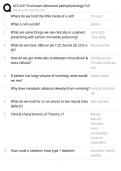 GCU 631 FINAL EXAM ADVANCED PATHOPHYSIOLOGY&sol;ACTUAL EXAM QUESTIONS AND CORRECT VERIFIED ANSWERS&sol; &lpar;BRAND NEW&rpar;&sol;2026&excl;&excl;&excl;
