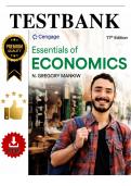 Test Bank &mdash; Essentials of Economics&comma; 11th Edition &lpar;Mankiw&comma; 2026&rpar; &vert; All Chapters 1&ndash;24 Covered