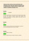 NURS 110 Final Exam Introduction to Professional Nursing Questions and Answers WCU Comprehensive Exam