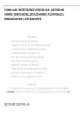 FLORIDA CLASS C WATER TREATMENT OPERATOR EXAM &ndash; QUESTIONS AND &NewLine;ANSWERS &vert; VERIFIED AND WELL DETAILED ANSWERS &vert; PLUS RATIONALES &vert; &NewLine;DOWNLOAD AND PASS &vert; LATEST EXAM UPDATE