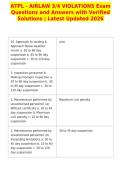 ATPL - AIRLAW 4&sol;4 -C P L - Air Law &lpar;SET&NewLine;B&rpar; Exam Questions and Answers with&NewLine;Verified Solutions &vert; Latest Updated 2026