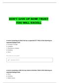 NR 328 EXAM 2 PRACTICE QUESTIONS WITH COMPLETE ANSWERS