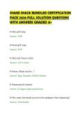 SHAKE SHACK BUNDLED CERTIFICATION&NewLine;PACK 2026 FULL SOLUTION QUESTIONS&NewLine;WITH ANSWERS GRADED A&plus;&NewLine;