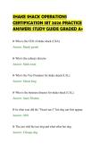SHAKE SHACK OPERATIONS&NewLine;CERTIFICATION SET 2026 PRACTICE&NewLine;ANSWERS STUDY GUIDE GRADED A&plus;