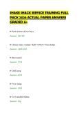 SHAKE SHACK SERVICE TRAINING FULL&NewLine;PACK 2026 ACTUAL PAPER ANSWERS&NewLine;GRADED A&plus;