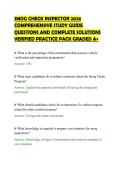 SMOG CHECK INSPECTOR 2026&NewLine;COMPREHENSIVE STUDY GUIDE&NewLine;QUESTIONS AND COMPLETE SOLUTIONS&NewLine;VERIFIED PRACTICE PACK GRADED A&plus;