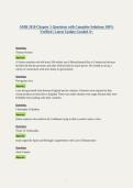 AMH 2010 Chapter 13 Questions with Complete Solutions 100&percnt; Verified &vert; Latest Update Graded A&plus;