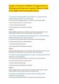 Organic Chemistry Module 8 Comprehensive Mechanism & Spectral Analysis Master Guide &lpar;220 High-Yield Concept Reviews&rpar;