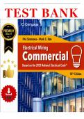 Test Bank &mdash; Electrical Wiring Commercial&comma; 18th Edition &lpar;Simmons&comma; Mullin & Ode&comma; 2023&rpar; &vert; All Chapters 1&ndash;22 Covered