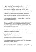 Rasmussen University NUR 2180 Module 3 &lpar;pdf&rpar; &vert; 2026&sol;2027 &vert; Physical Assessment Q&A &vert; Health Assessment
