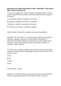 Rasmussen University NUR 2180 Physical Assessment Complete Modules 1-9 Prep &vert; Verified Questions & Answers