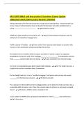 MLO SAFE NMLS safe test practice&vert; Questions &lpar;Latest Update&NewLine;2026&sol;2027&rpar; With 100&percnt; Correct Answers &vert;Verified