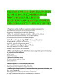 LSUS MHA 706 MIDTERM EXAM STUDY GUIDE &vert; UPDATE COMPREHENSIVE MOST FREQUENTLY TESTED QUESTIONS AND VERIFIED ANSWERS &vert;GRADED A&plus; &vert;GET IT 100&percnt; ACCURATE&excl;&excl;&NewLine;