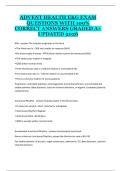 AdventHealth EKG Exam Questions with Answers &lpar;2026 Update&rpar; &ndash; Electrocardiography Interpretation and Cardiac Monitoring Study Guide