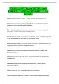 Exam 3 &ndash; NUR529 &ndash; Advanced Nursing Concepts&comma; Clinical Management&comma; and Comprehensive Course Review