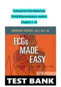 Updated&sol;Latest ECGs Made Easy 7th Edition by Barbara J Aehlert 2025&ndash;2026 Comprehensive Test Bank Questions and Answers for ECG Interpretation Cardiac Rhythm Recognition Dysrhythmia Analysis Emergency Cardiac Care and NCLEX Success Study Resource