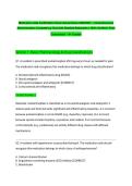Medication Aide Certification Exam Actual Exam 2026&sol;2027 &ndash; Comprehensive Administration Competency Test with Detailed Rationales &vert; 100&percnt; Verified &vert; Pass Guaranteed &ndash; A&plus; Graded