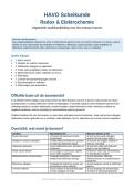 Scheikunde Redox & Elektrochemie &vert; HAVO &vert; 2025&sol;2026