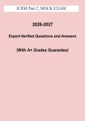 ICRM Part 2 Study Guide PDF &vert; Records & Information Management Certification Review & Practice Questions &lpar;2026&ndash;2027&rpar;