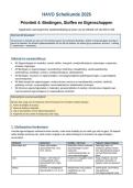 Studiehandleiding Scheikunde &vert; Bindingen & Stoffen &vert; HAVO &vert; 2025&sol;26