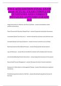 TNCC 9th Edition Final Exam 2026 &ndash; Trauma Nursing Core Course Practice Questions and Comprehensive Review Guide