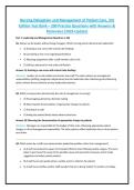 &rpar;&colon; Nursing Delegation and Management of Patient Care&comma; 3rd Edition Test Bank &ndash; 200 Practice Questions with Answers & Rationales &lpar;2026 Update&rpar;
