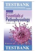 Updated&sol;Latest Porth&rsquo;s Essentials of Pathophysiology 5th Edition by Tommie L Norris 2025&ndash;2026 Comprehensive Test Bank Questions and Answers Covering All Chapters for Pathophysiology Examination Preparation Nursing Medical and Health Sciences Student Succe