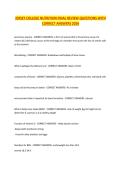 JERSEY COLLEGE NUTRITION FINAL REVIEW QUESTIONS WITH CORRECT ANSWERS 2026