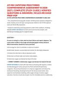 ATI RN CAPSTONE PROCTORED COMPREHENSIVE ASSESSMENT B 2026&ndash;2027 &vert; COMPLETE STUDY GUIDE &vert; VERIFIED QUESTIONS & ANSWERS &vert; NCLEX-RN EXAM PREP PDF