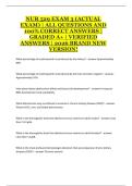 NUR 529 Exam 3 &ndash; Advanced Nursing Practice Review Questions and Comprehensive Study Guide