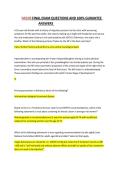 NR 509 Advanced Physical Assessment &ndash; NR 509 &ndash; Chamberlain University &ndash; Final Exam Questions and 100&percnt; Guaranteed Answers Comprehensive Study Guide