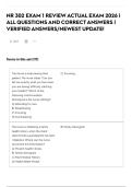 NR 302 EXAM 1 REVIEW ACTUAL EXAM 2026 &vert; ALL QUESTIONS AND CORRECT ANSWERS &vert; VERIFIED ANSWERS&sol;NEWEST UPDATE&excl;