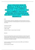 HESI PN Medical-Surgical NGN 2026 &ndash; Practical Nursing Practice Questions&comma; Rationales&comma; and Medical-Surgical Review Guide