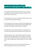 SPHR BOARD EVALUATION 2026&NewLine;GUARANTEED PASS ANSWERS GRADED A&plus;&NewLine;
