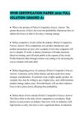 SPHR CERTIFICATION PAPER 2026 FULL&NewLine;SOLUTION GRADED A&plus;