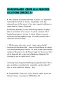 SPHR UPDATED SCRIPT 2026 PRACTICE&NewLine;SOLUTIONS GRADED A&plus;