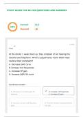 STUDY GUIDE FOR BC-HIS QUESTIONS AND ANSWERS