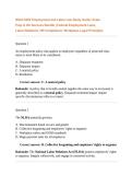 WGU D352 Employment and Labor Law Study Guide&comma; Exam Prep & OA Success Bundle &vert; Federal Employment Laws&comma; Labor Relations&comma; HR Compliance&comma; Workplace Legal Principles